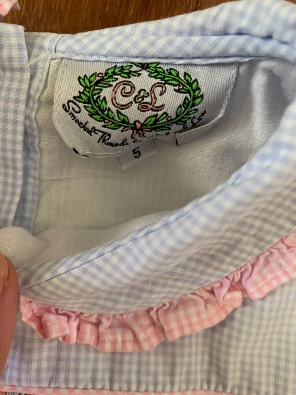 Cecil And Lou | Dresses | Smocked Threads By Cecil And Lou Long Sleeve ...